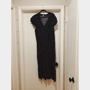 Polka Dot Maxi Dress
